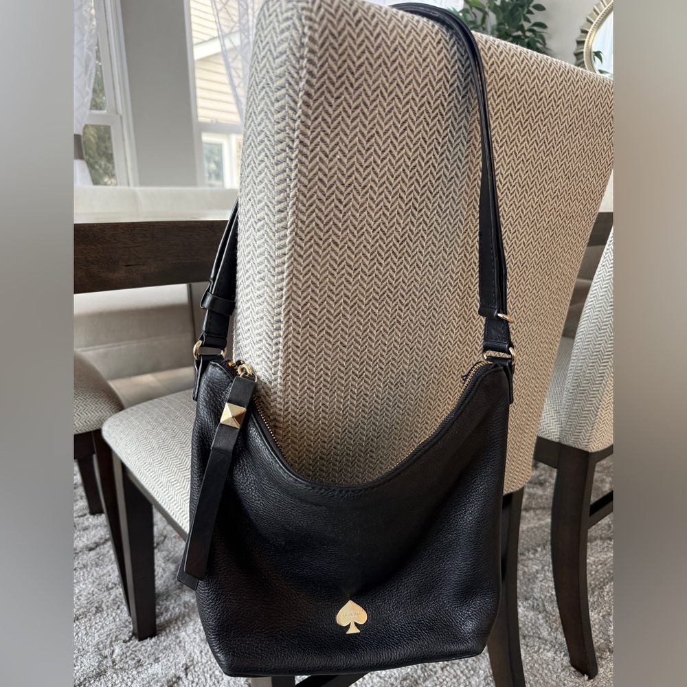 Kate Spade New York Leroy Street Vivienne 2-in-1 Shoulder & Crossbody Black Bag - Picture 9 of 9